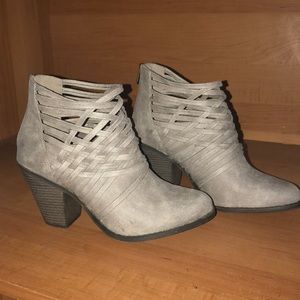 Fergalicious heeled booties.